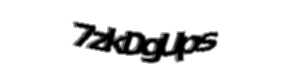 Security check image, please type the characters shown