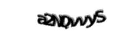 Security check image, please type the characters shown