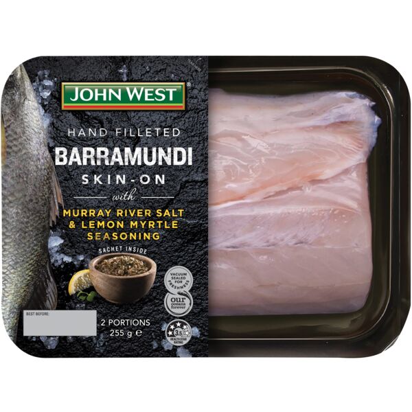 John West Barramundi Murray River Salt & Lemon Myrtle 255g-Small_std John West Barramundi Murray River Salt & Lemon Myrtle 255g