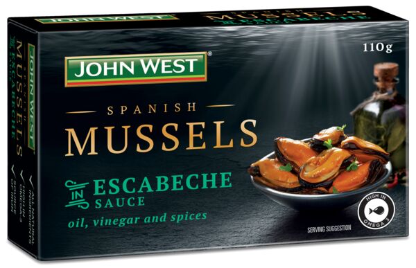 John West Mussels Escabeche