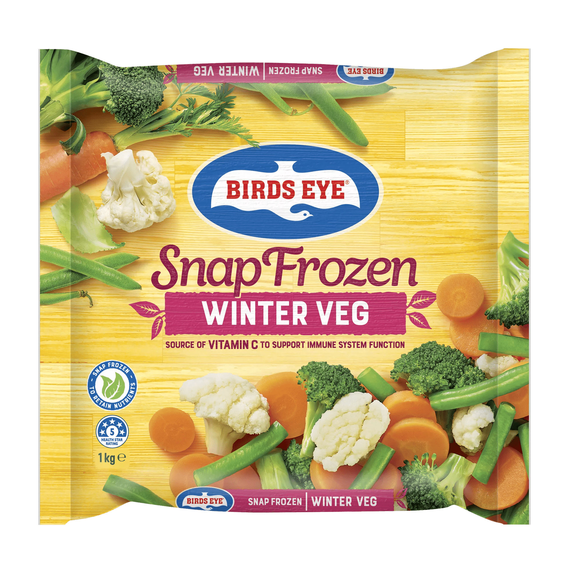 Birds Eye Frozen Winter Vegetables 1kg | Birdseye