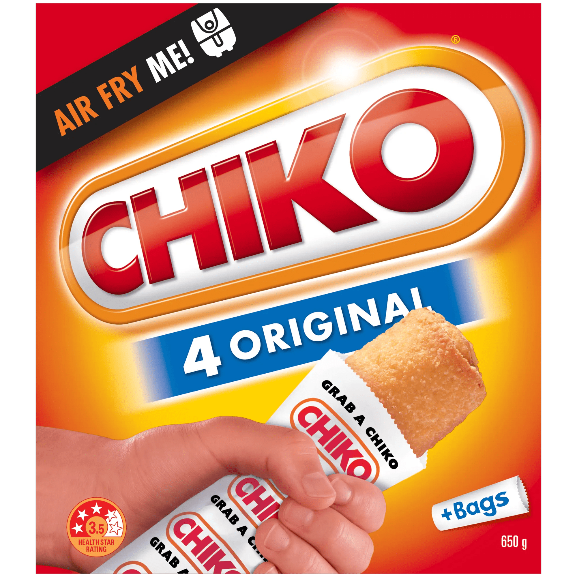 Chiko Rolls 650g, Box