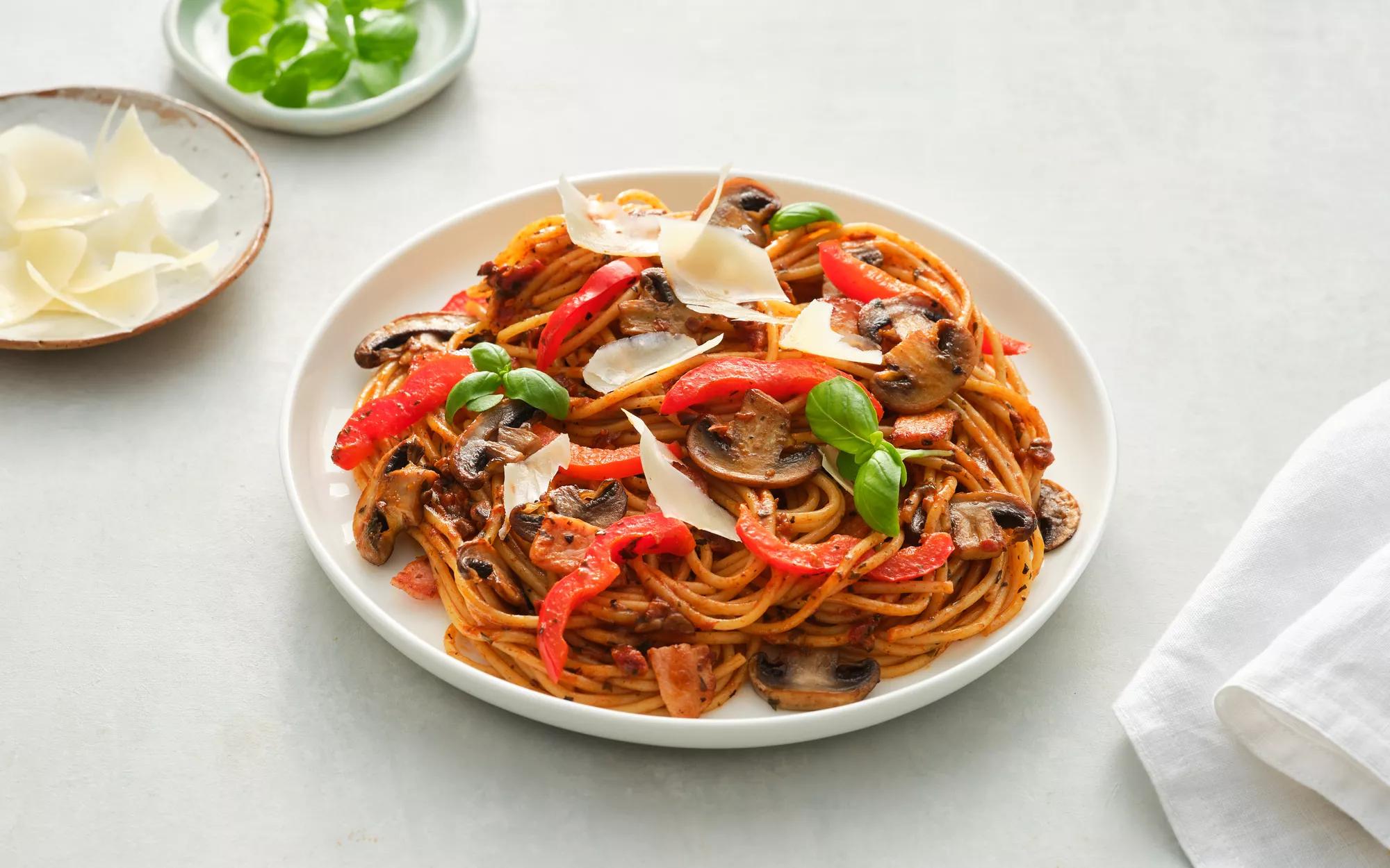 Sundried Tomato Pesto Pasta