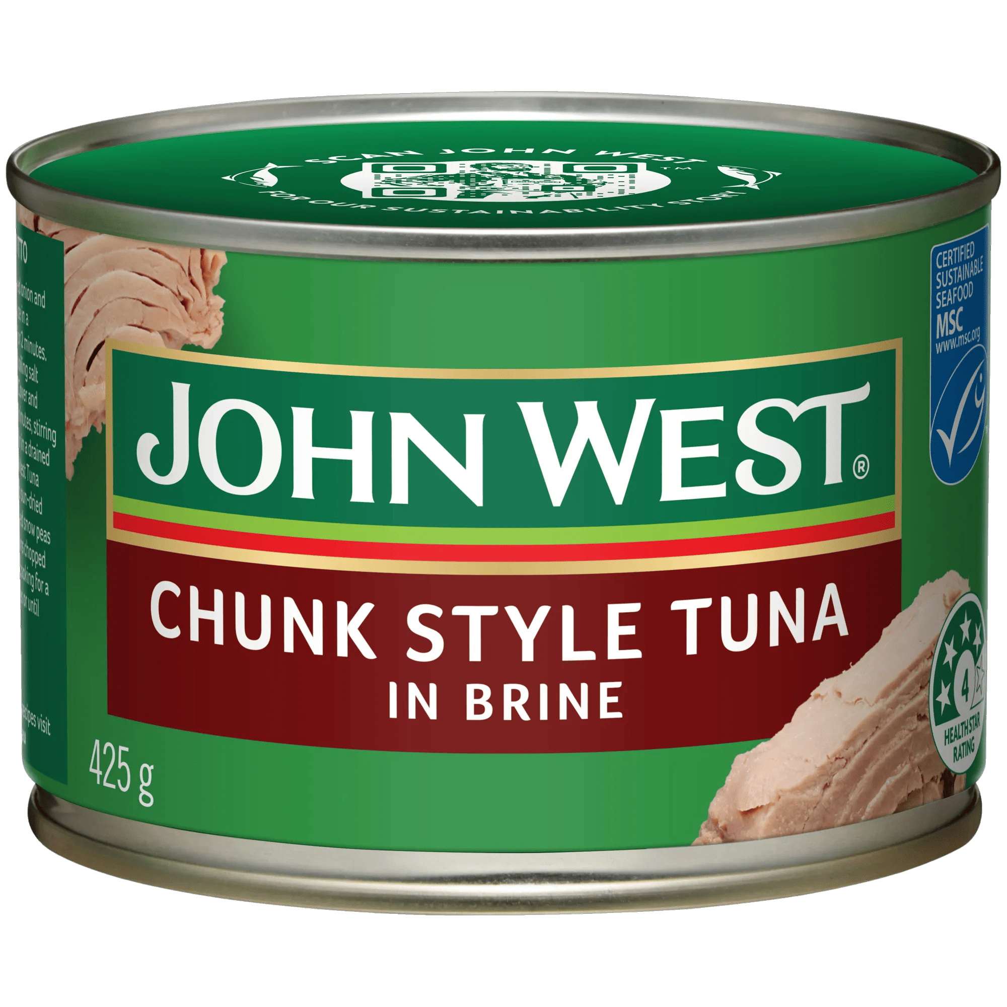 John West Tuna In Brine 425g, Can