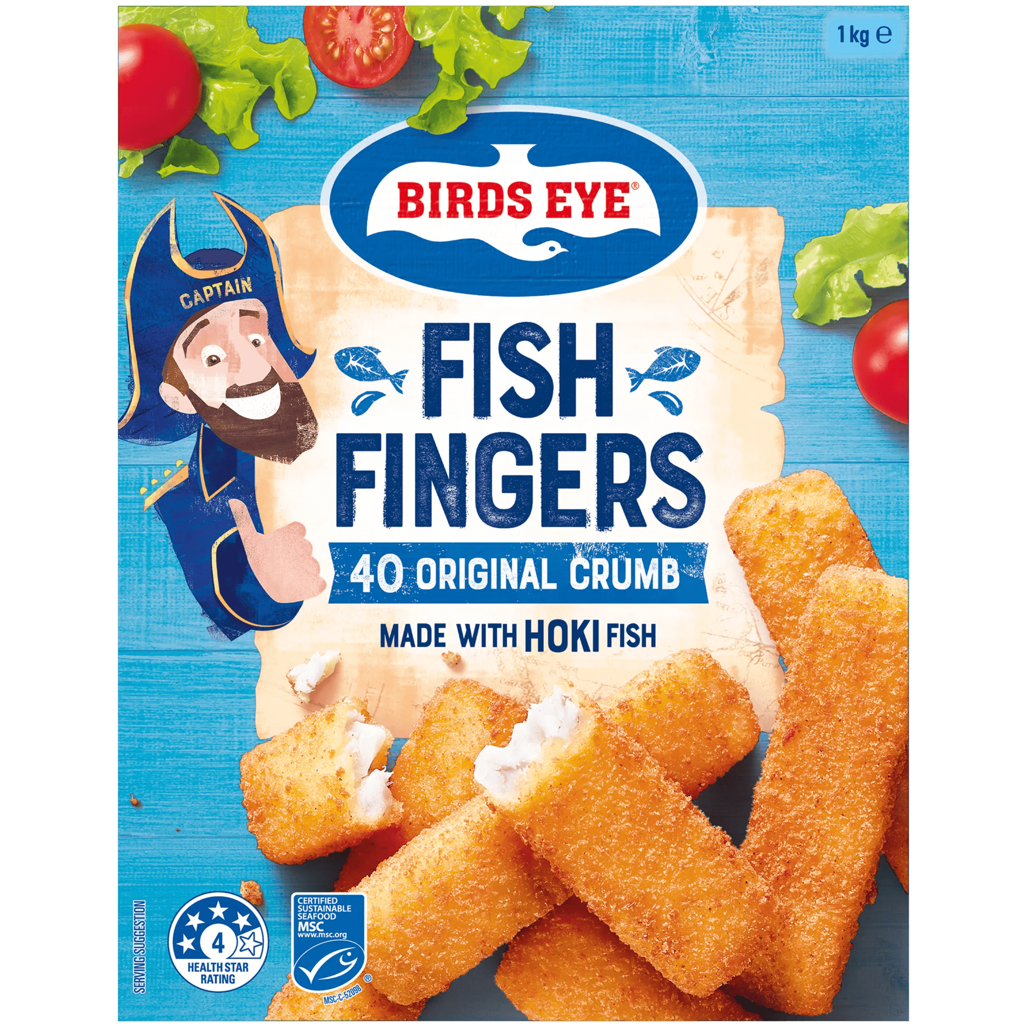 Birds Eye Fish Fingers 1 kilogram boxed