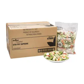 Simplot Simple Goodness™ Stir-Fry Supreme Vegetable Blend, Styled