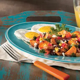 Simplot RoastWorks® RTE Flame-Roasted Simply Sweet® Cut Corn, In Use