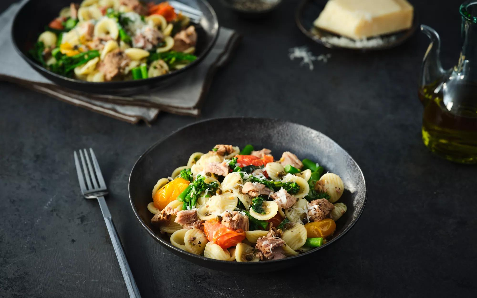 Orecchiette With Zesty Lemon Tuna