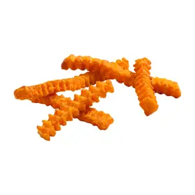 Simplot Sweets® Fries Sweet Potato Crinkle Cut Fries, Prepared