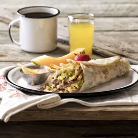 Simplot Harvest Fresh® Avocados Guacamole estilo occidental, congelado, En uso