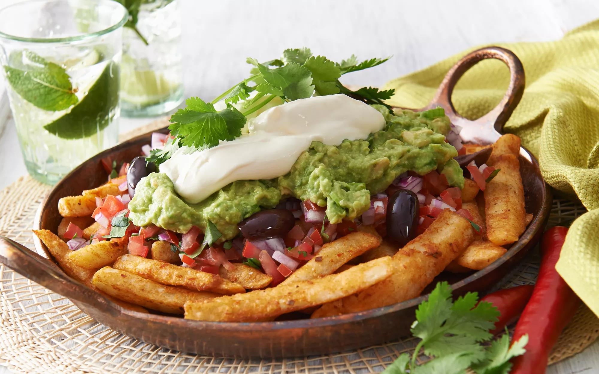 Deli Chip Nachos With The Works