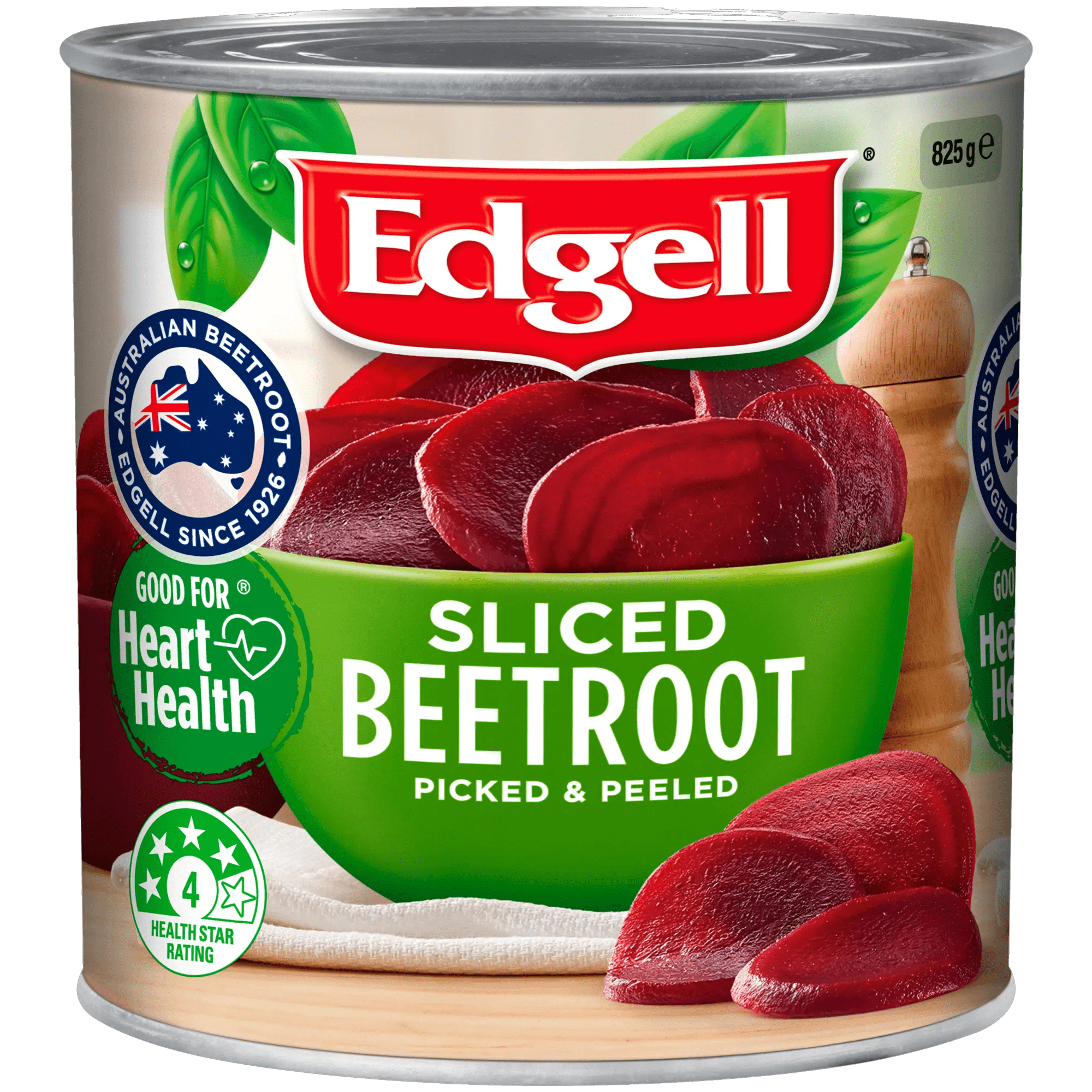 Edgell Beetroot Sliced 825g, Can