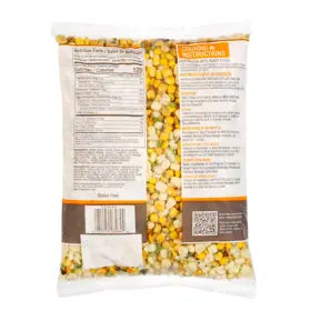 Simplot RoastWorks® Flame-Roasted Corn & Jalapeno Blend, Back Innerpack