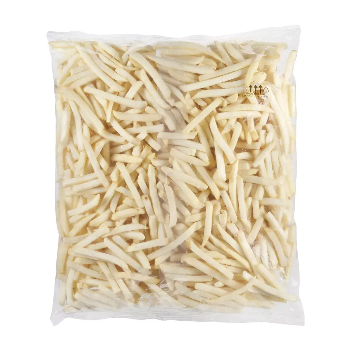Simplot Blue Ribbon® Fries Straight Cut Fries, Back Innerpack