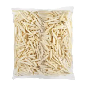 Simplot Blue Ribbon® Fries Papas a la francesa corte recto, Reverso del paquete