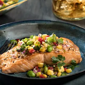 Simplot Simple Goodness™ Whole Edamame, In Use