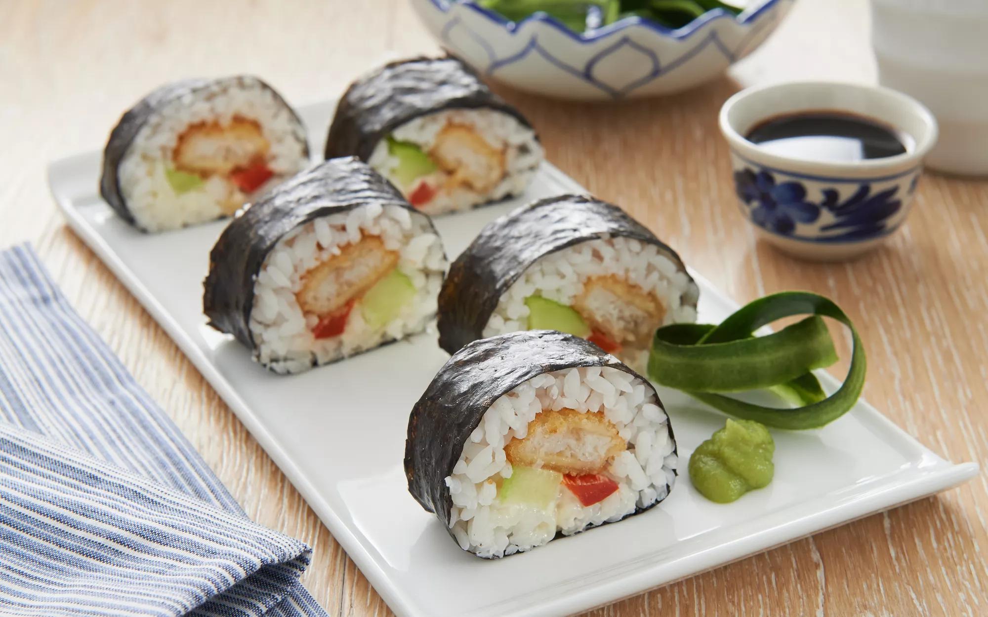 Fish Finger Sushi Rolls