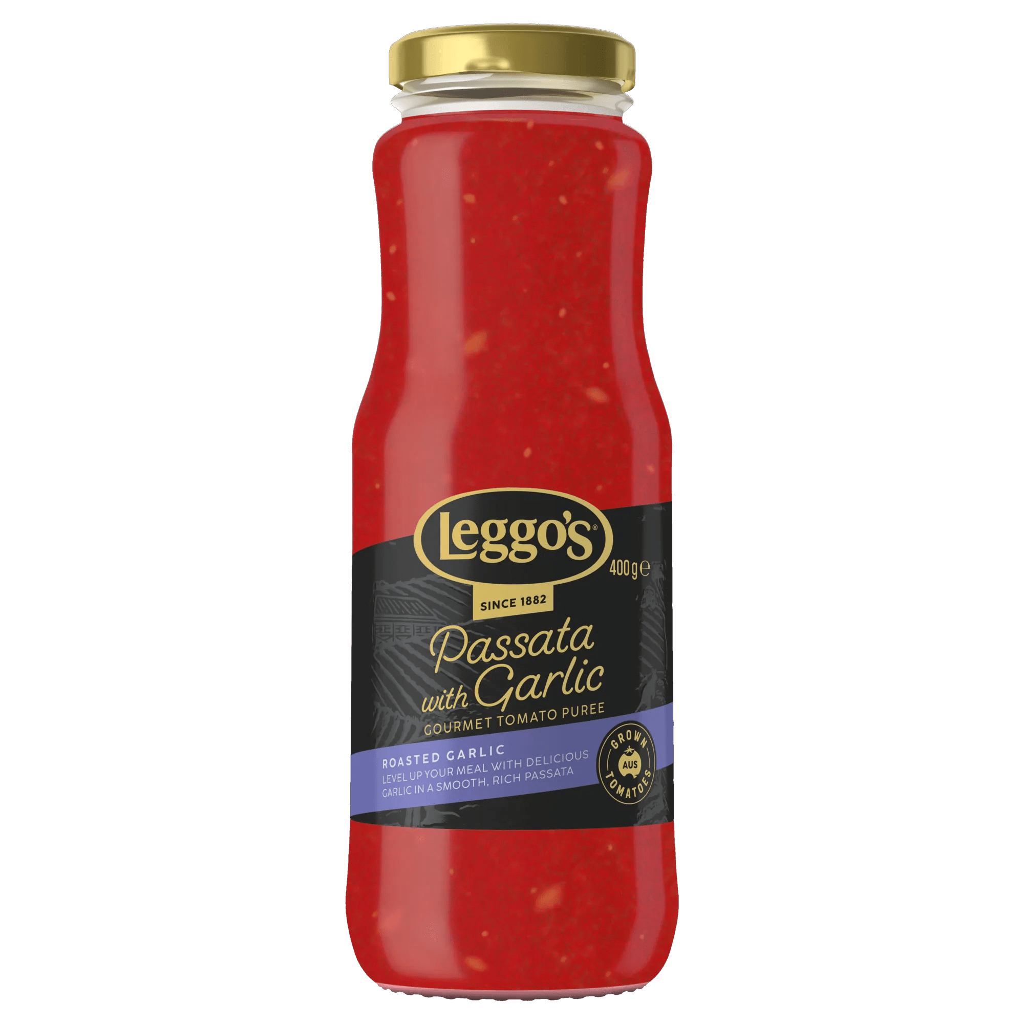 Leggo's Passata Roasted Garlic 400g, Jar