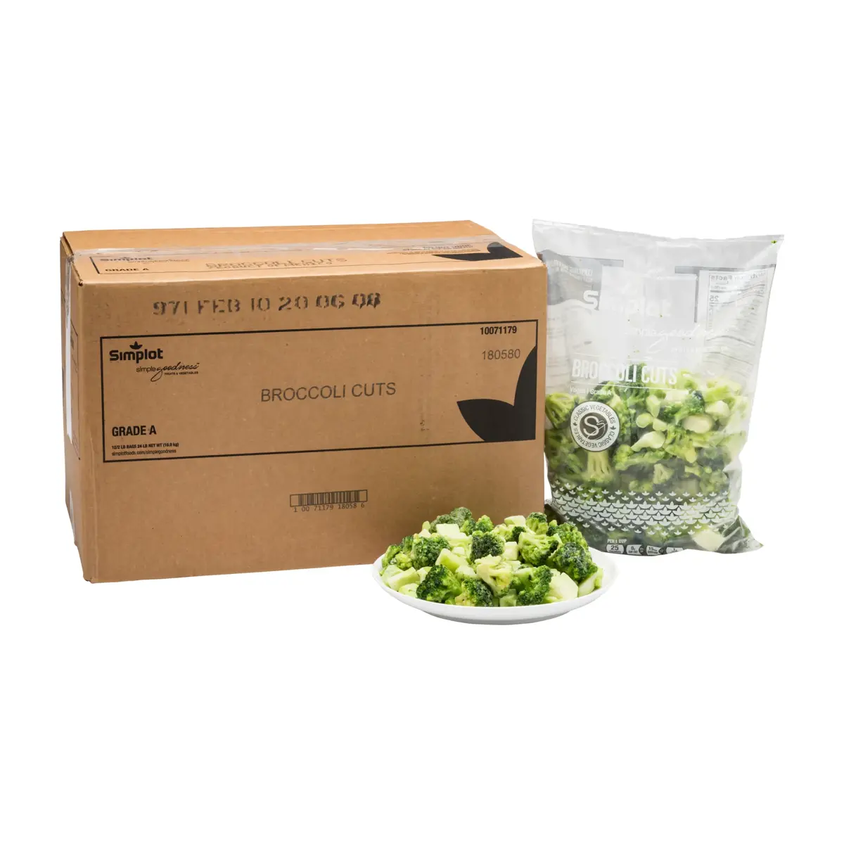 Simplot Simple Goodness™ Broccoli Cuts, IQF, Styled