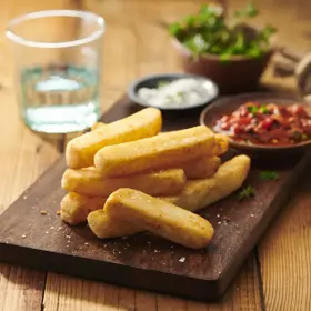 Edgell® Beer Battered 18mm x 18mm Bad Boys® Chips, Prepared