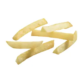 Simplot Conquest® Fries Papas triangulares con cobertura transparente, Listo