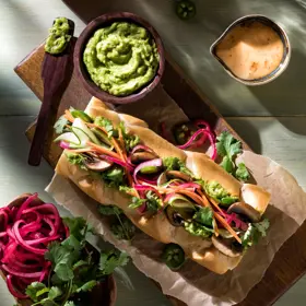 Simplot Harvest Fresh® Avocados Dill Pickle Flavored Avocado Spread, Frozen, Styled