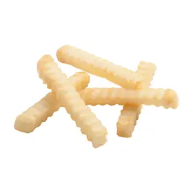 Simplot Blue Ribbon® Fries Crinkle Cut Fries, Northwest Seal, Prepared