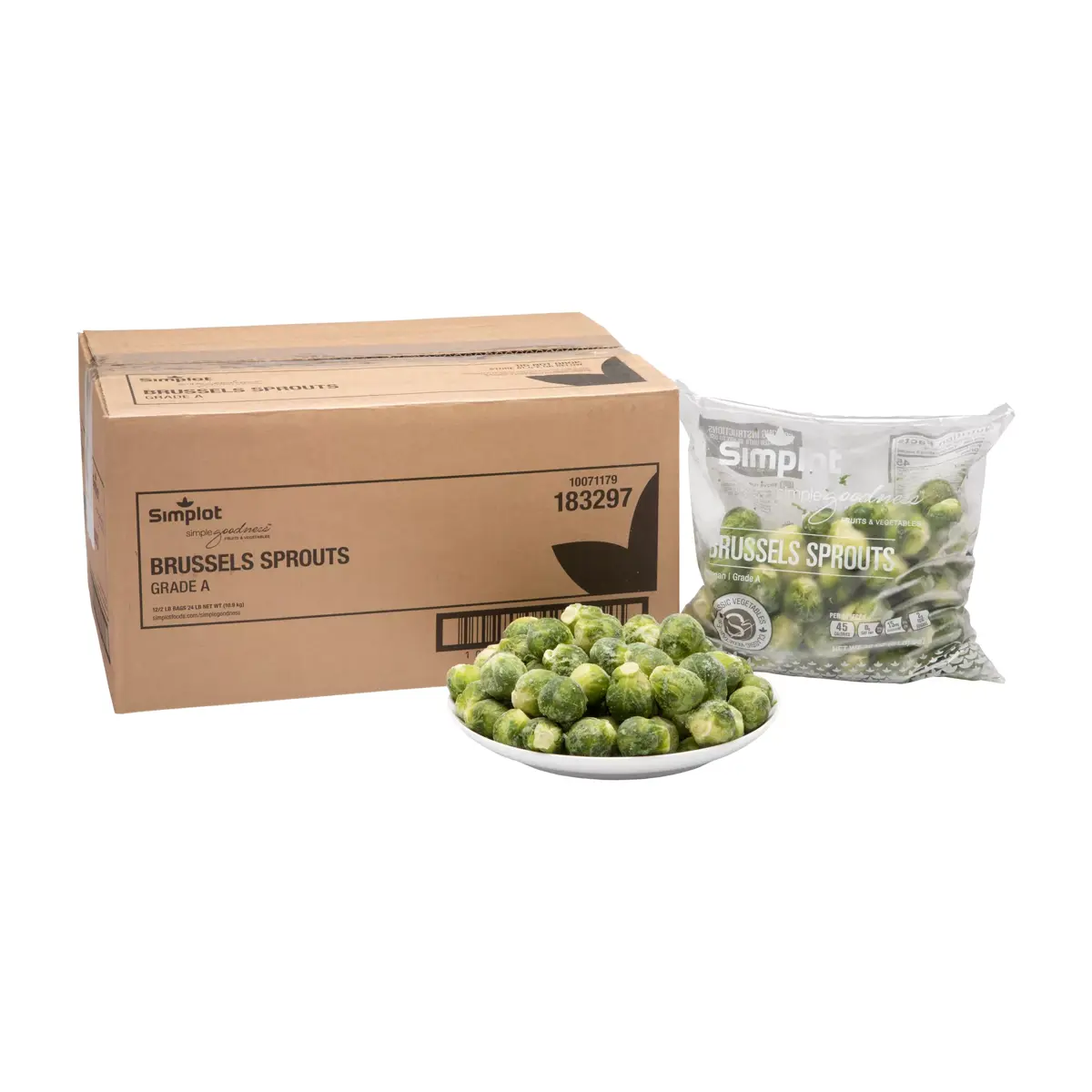 Simplot Simple Goodness™ Brussels Sprouts, Styled