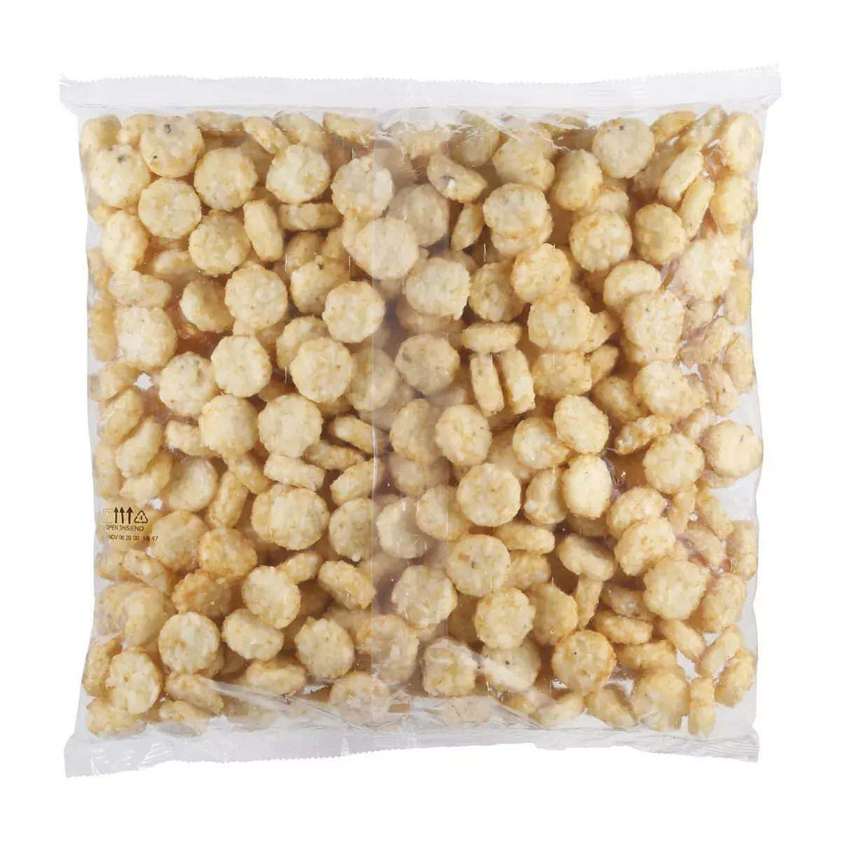 Simplot Tater Pals™ Fries Ovenable Tater Bucks®, Back Innerpack