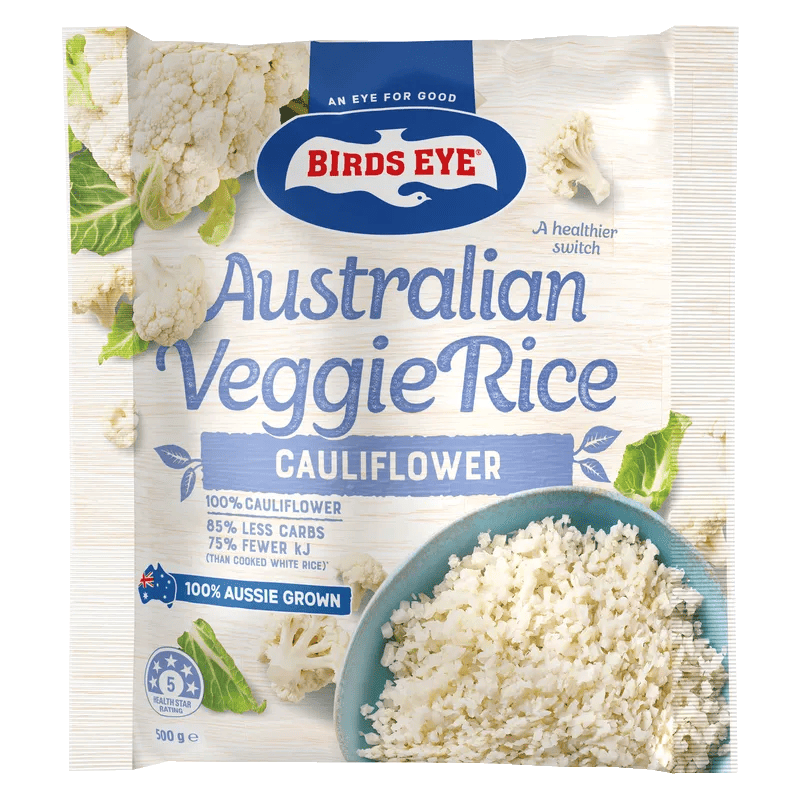 Birds Eye Cauliflower Rice 500 grams Bagged