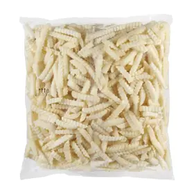 Simplot Blue Ribbon® Fries Crinkle Cut Fries, Northwest Seal, Back Innerpack