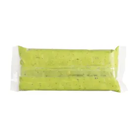 Simplot Harvest Fresh® Avocados Pasta para untar sabor aguacate con Everything Bagel, congelado, Reverso del paquete