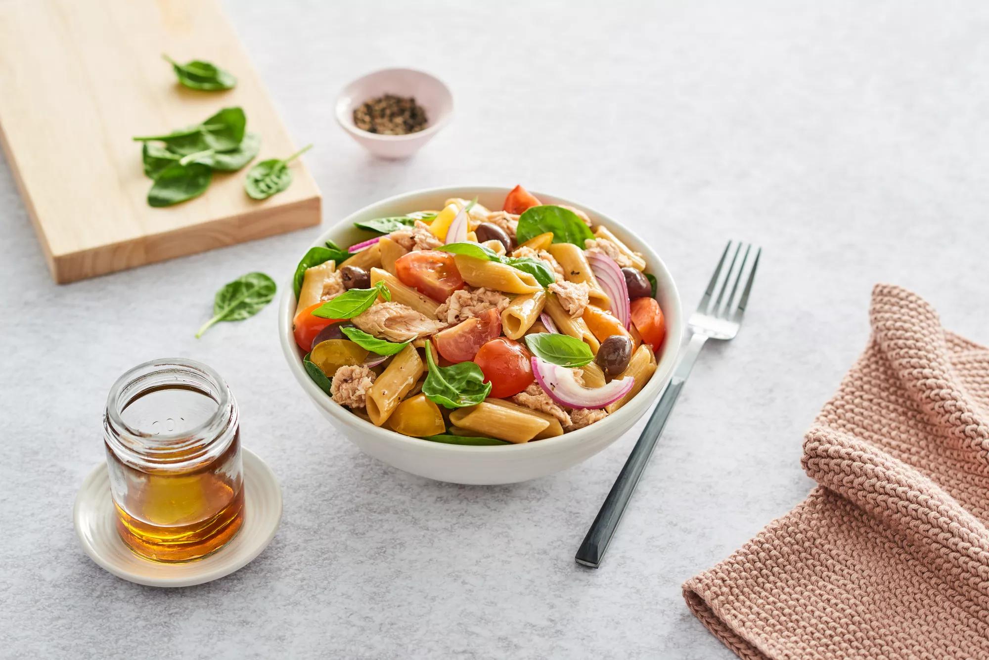 Salmon Pasta Salad