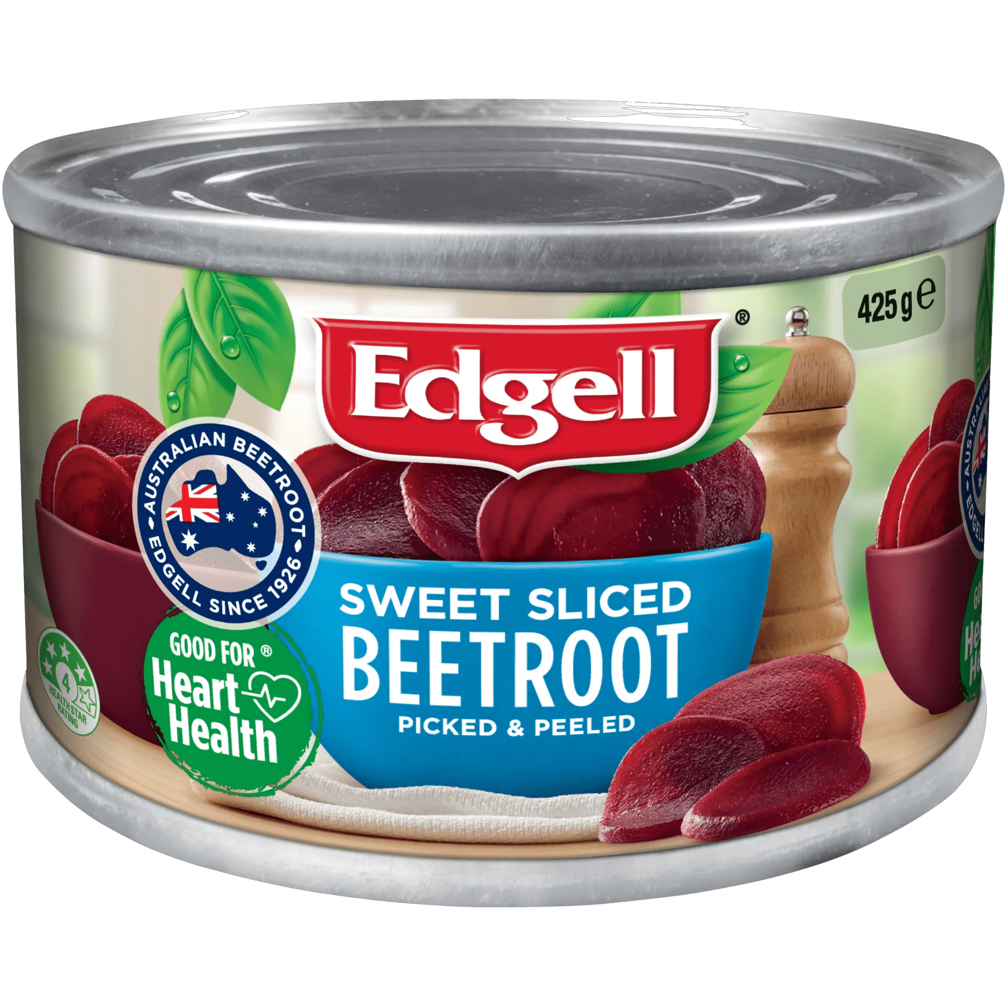 Edgell Beetroot Sweet Sliced 425g, Can