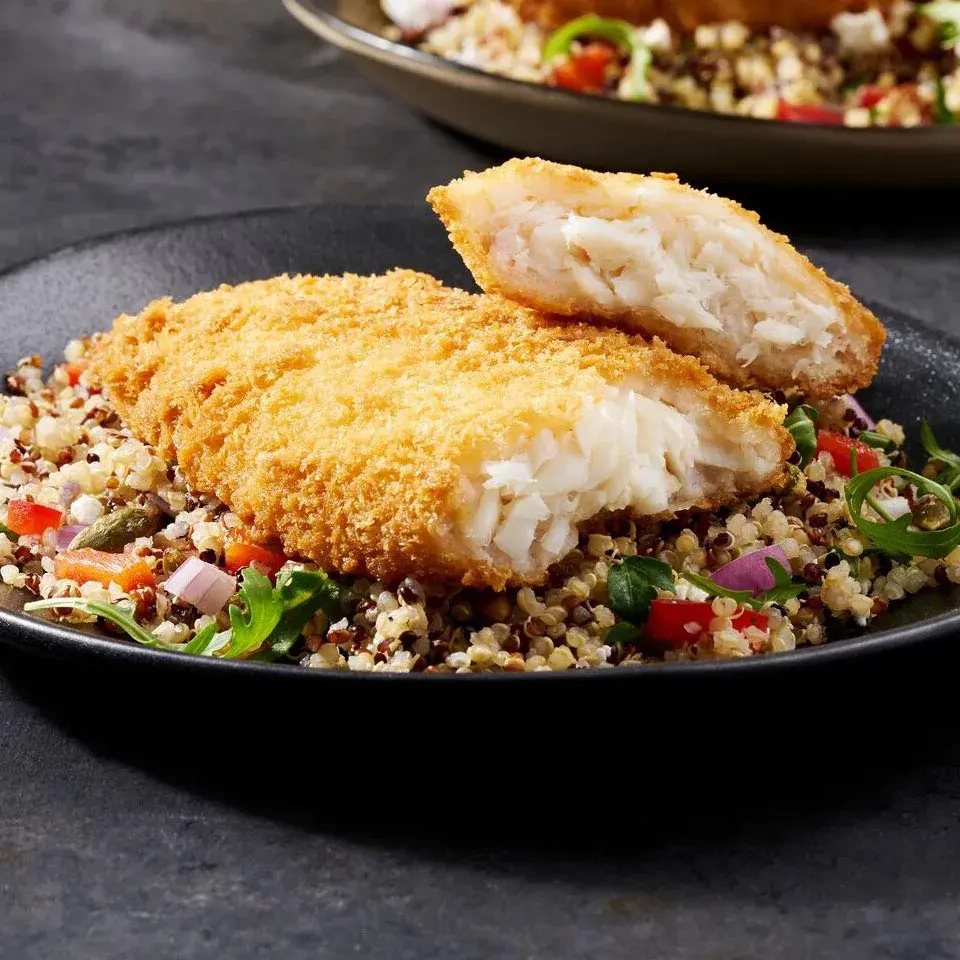 I&J® Crunchy Crumbed MSC Australian Hoki Fillets 140g, Prepared