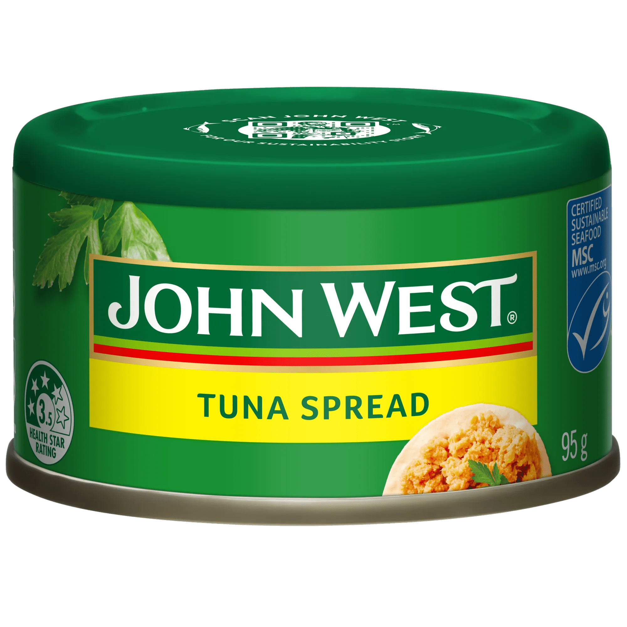 John West Tuna Fish Spread 95g, Can