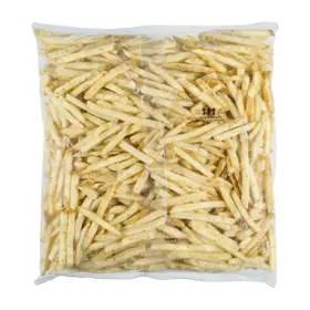 Simplot SeasonedCRISP® Fries Sour Cream and Chive Straight Cut Fries, Skin On, Back Innerpack