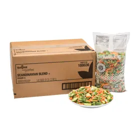 Simplot Simple Goodness™ Combinación de verduras escandinavas, Estilo
