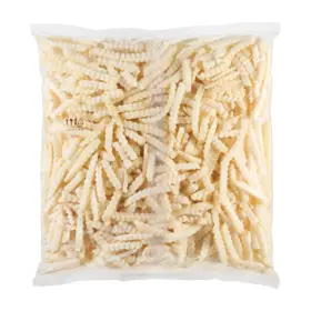 Simplot Blue Ribbon® Fries Crinkle Cut Fries, Back Innerpack