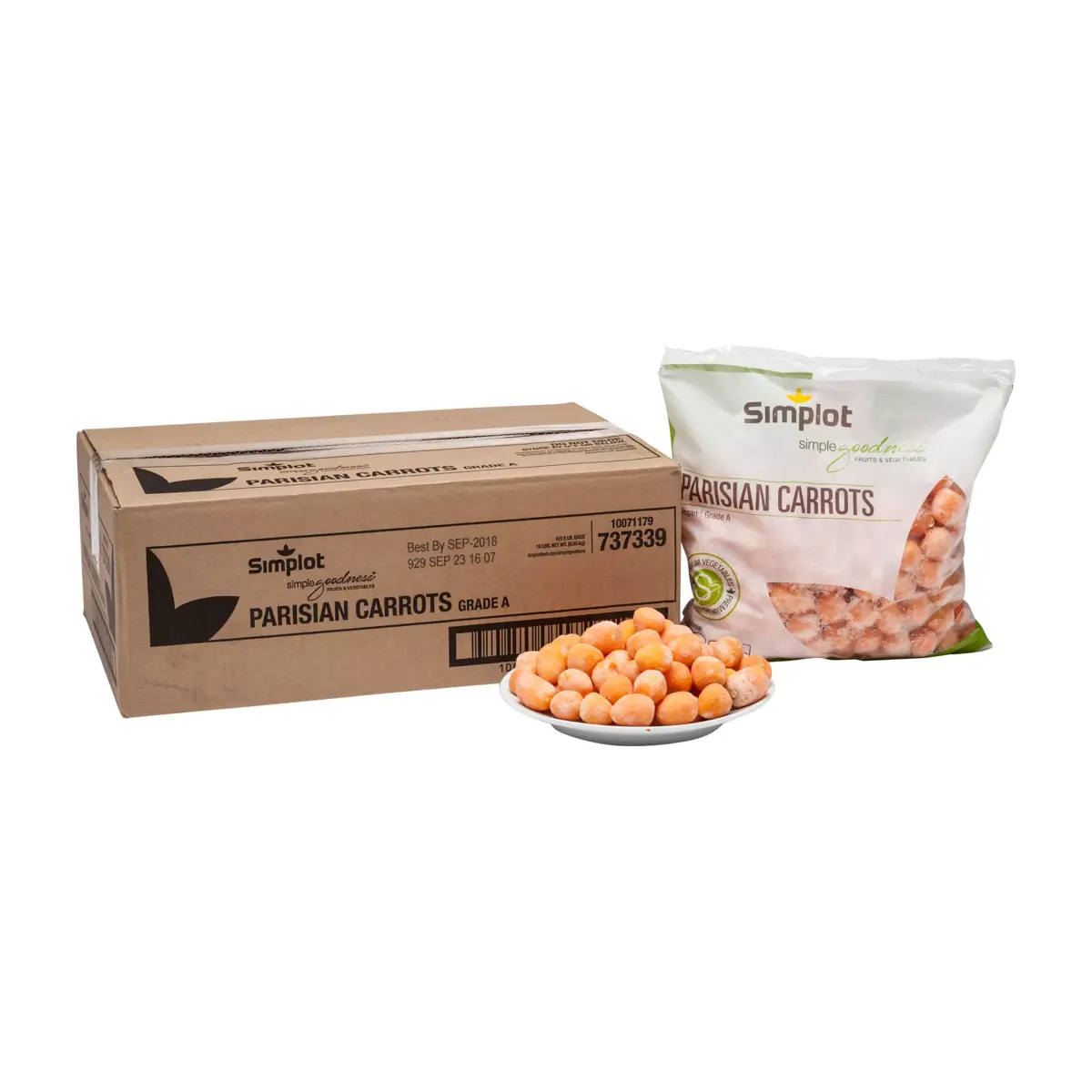 Simplot Simple Goodness™ Parisian Carrots, Styled