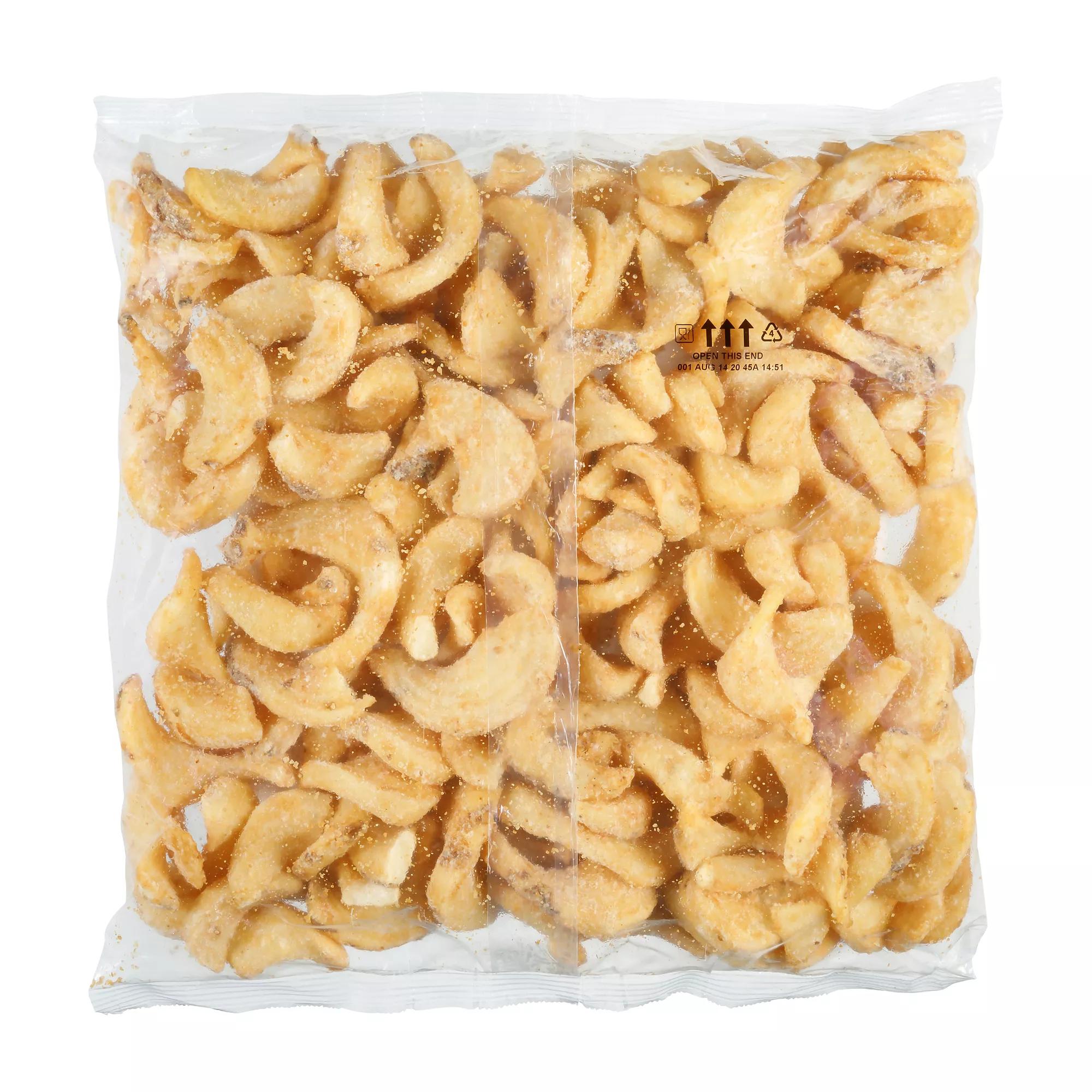 Clear Coated Straight Cut Fries, Skin On