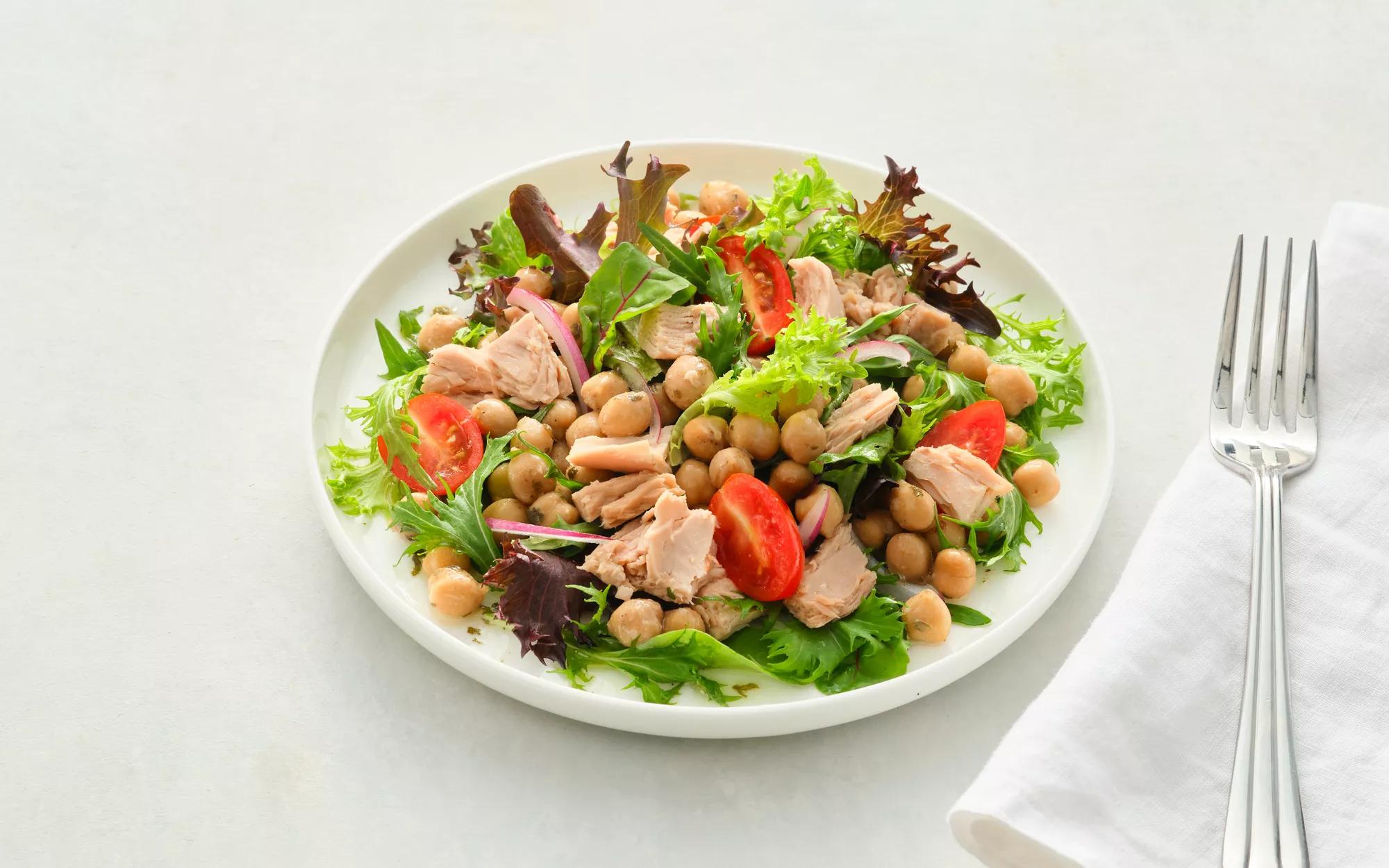 Chick Pea Tuna Salad