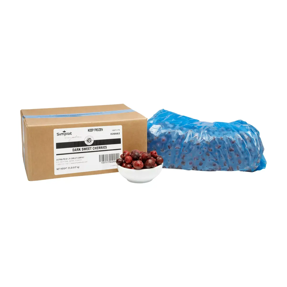 Simplot Simple Goodness™ Dark Sweet Pitted Cherries, Styled