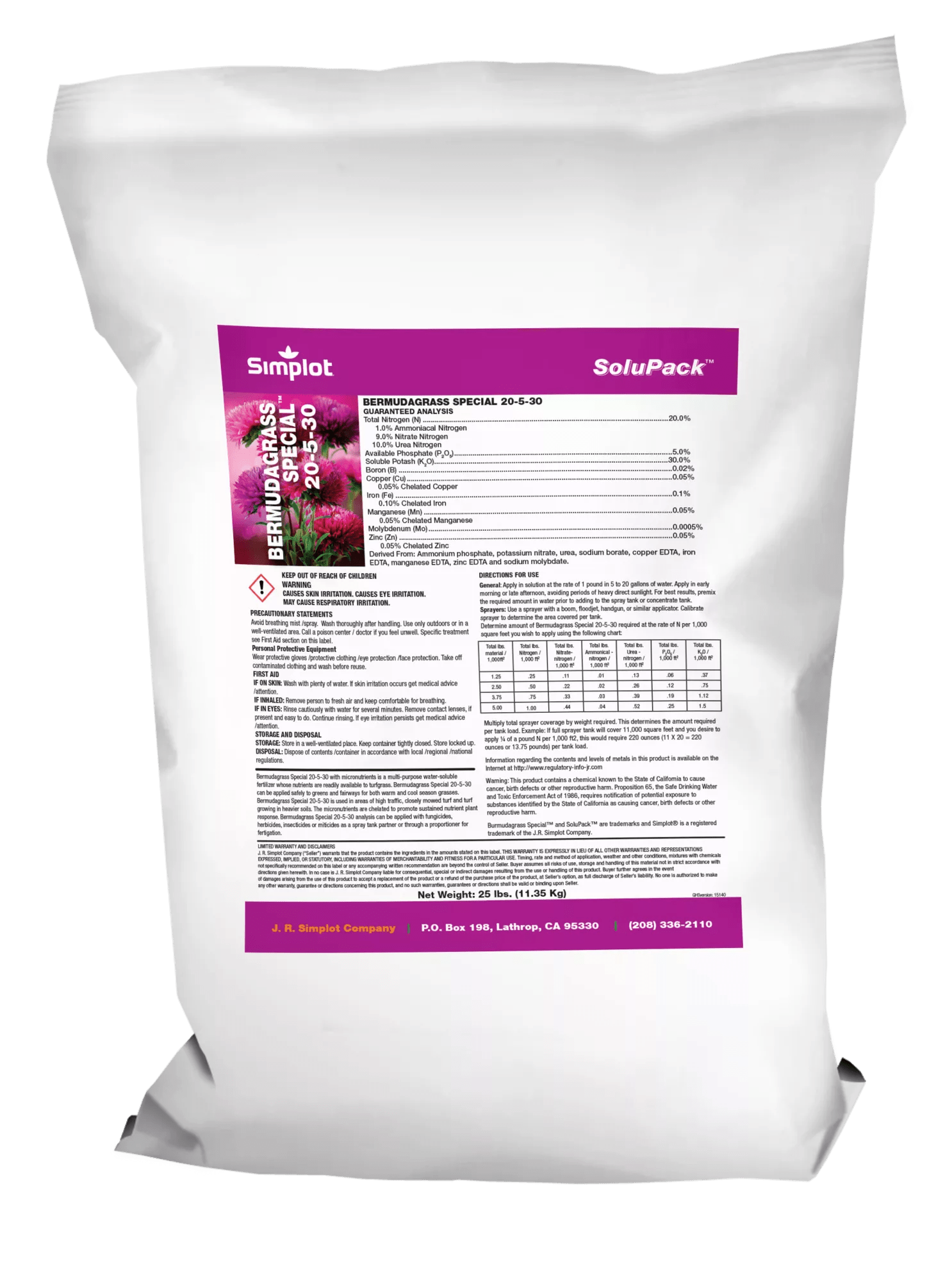 SP Bermudagrass Special™ 20-5-30