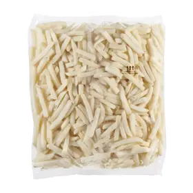 Simplot Select Recipe® Fries Papas a la francesa corte recto con sal marina, Reverso del paquete