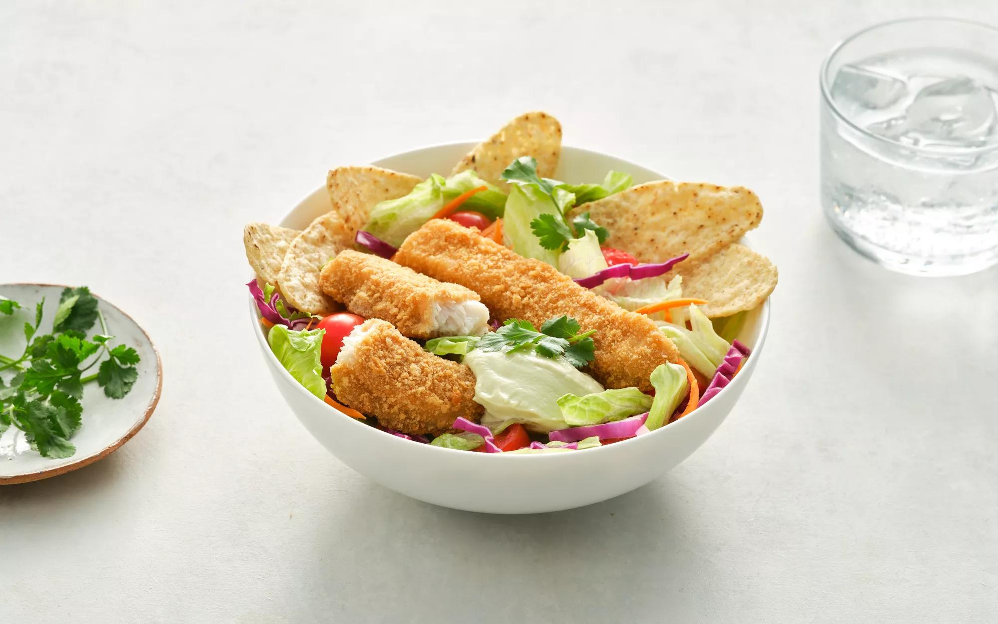 Air Baked Snapper Tortilla Bowl | Leggo's