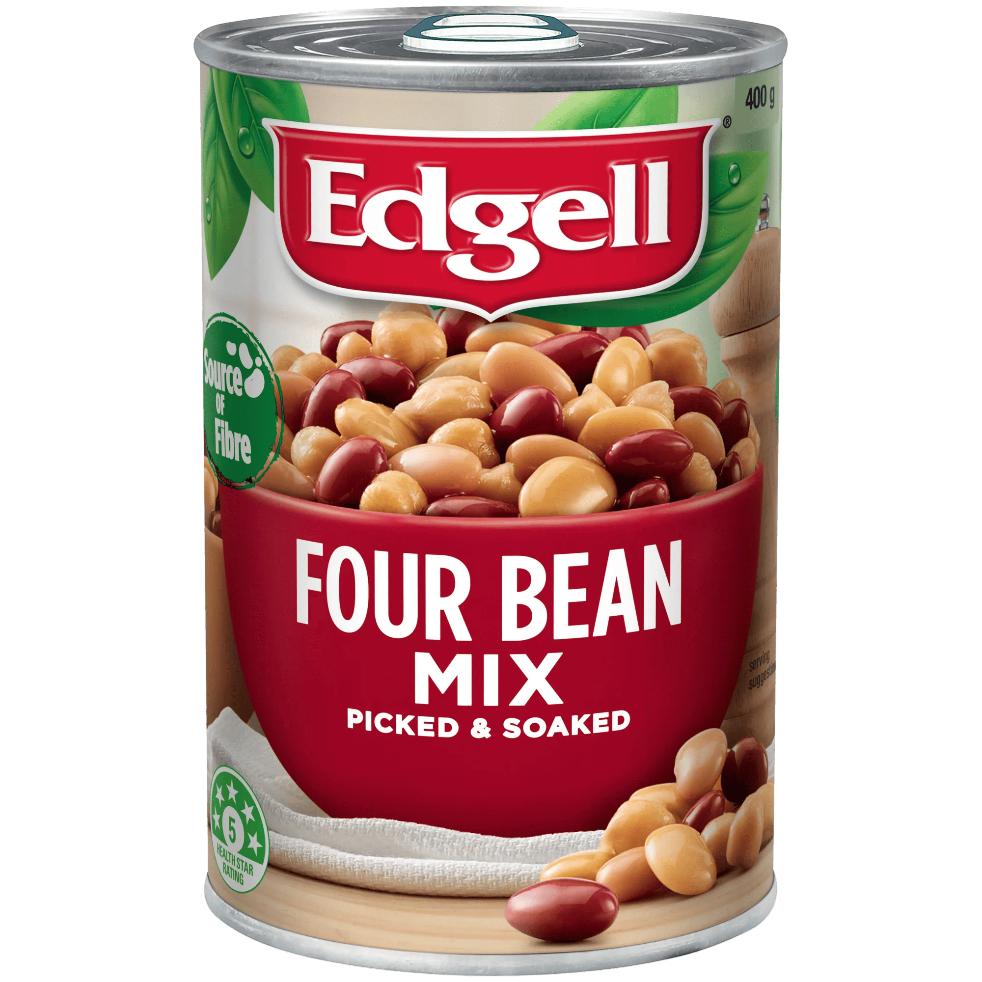 Edgell Four Bean Mix 400g, Can