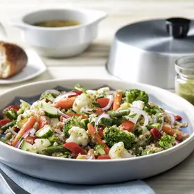 Simplot Simple Goodness™ Combinación de verduras Antigua, En uso