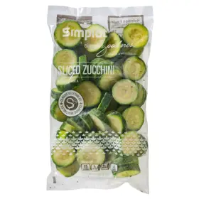 Simplot Simple Goodness™ Calabacín en rebanadas finas, Frente del paquete