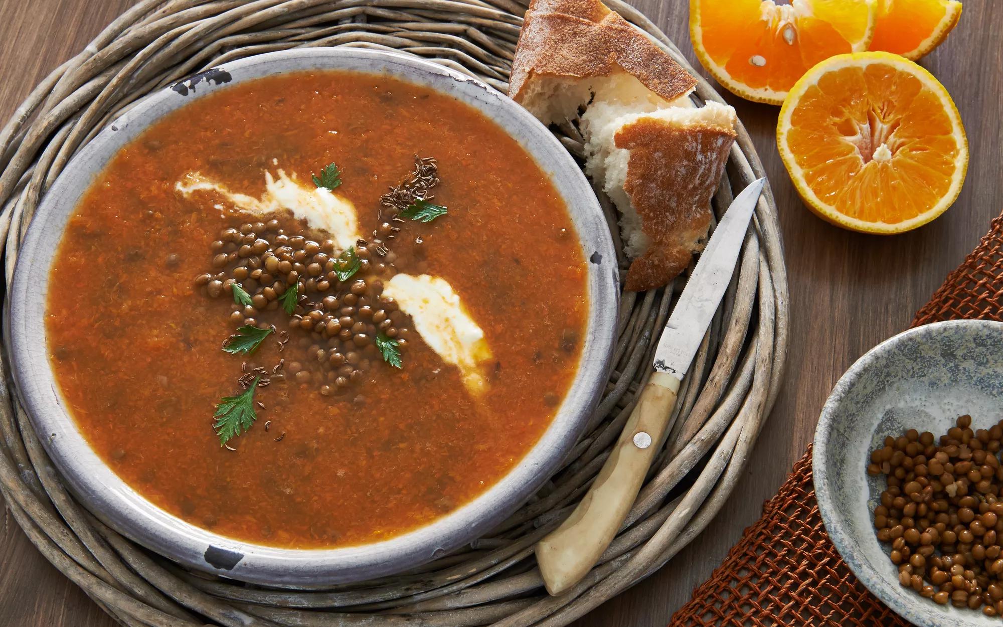 Carrot & Lentil Soup